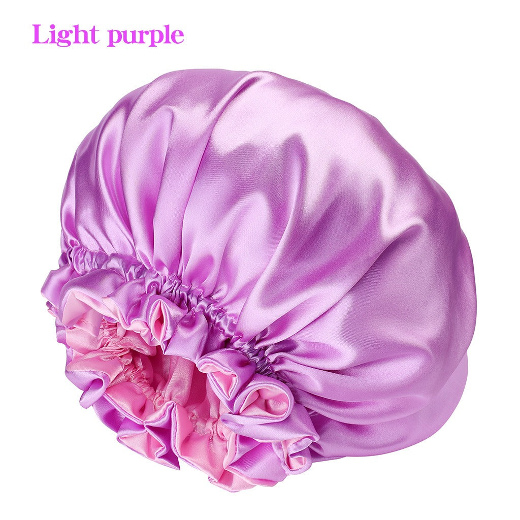 Eazynappy Satin Hair Bonnet – Double Layer Reversible