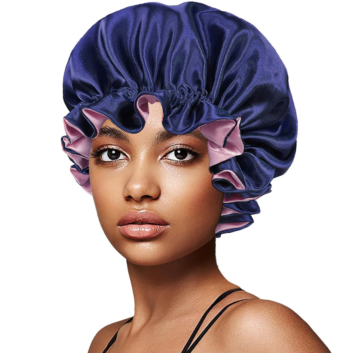 Eazynappy Satin Hair Bonnet – Double Layer Reversible
