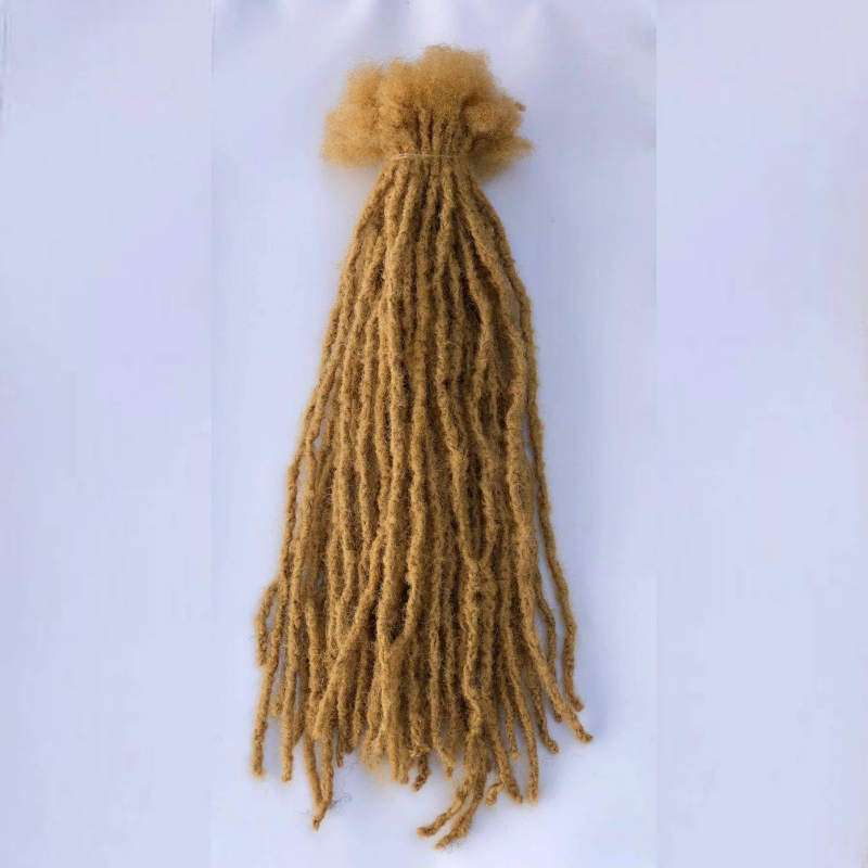 100 Anwi Textured Locs - Closed #27 Color, 100% Human Hair