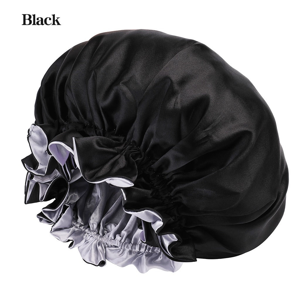 Eazynappy Satin Hair Bonnet – Double Layer Reversible