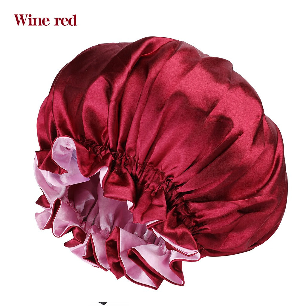Eazynappy Satin Hair Bonnet – Double Layer Reversible
