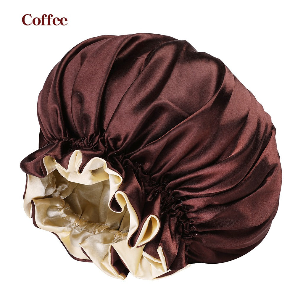 Eazynappy Satin Hair Bonnet – Double Layer Reversible