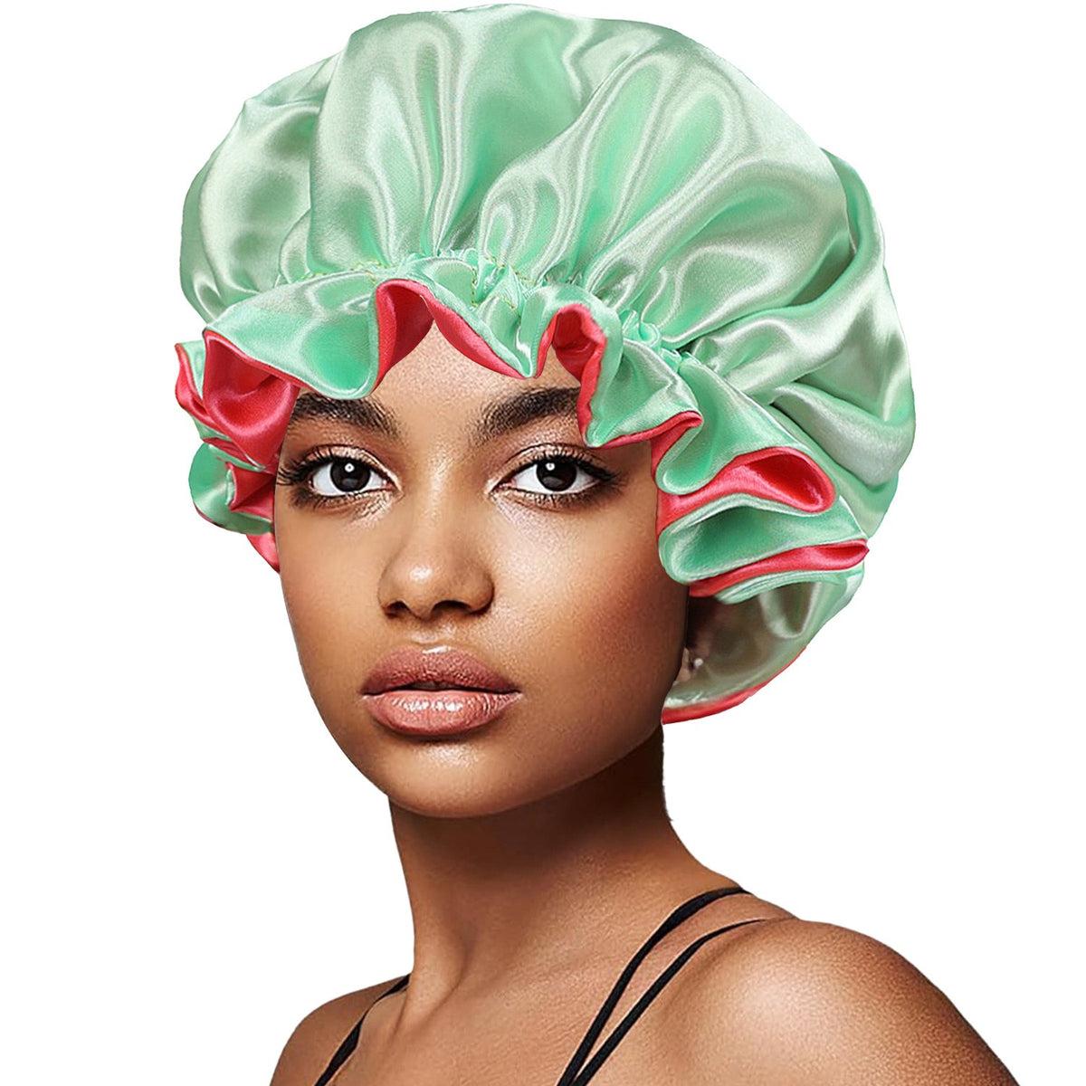 Eazynappy Satin Hair Bonnet – Double Layer Reversible