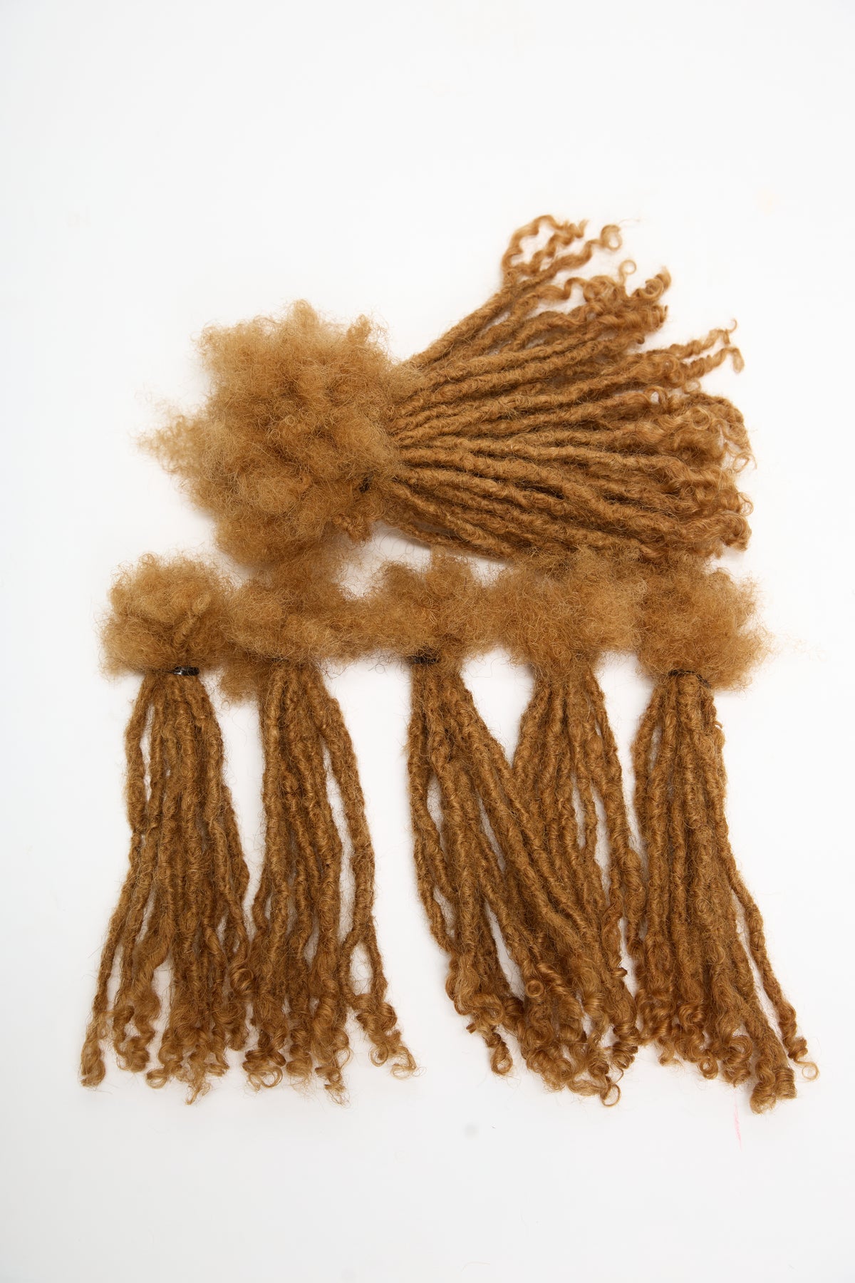100 Anwi Curly Locs – #27 Color, 100% Human Hair