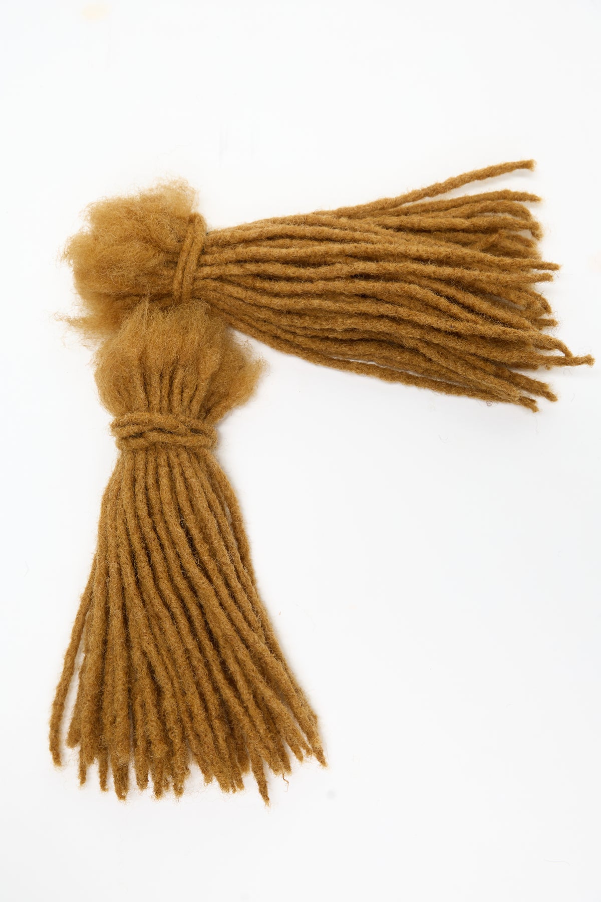 100 Regular Locs In Color #27 - Closed Tips, 100% Human Dreadlocks Hair Extensions