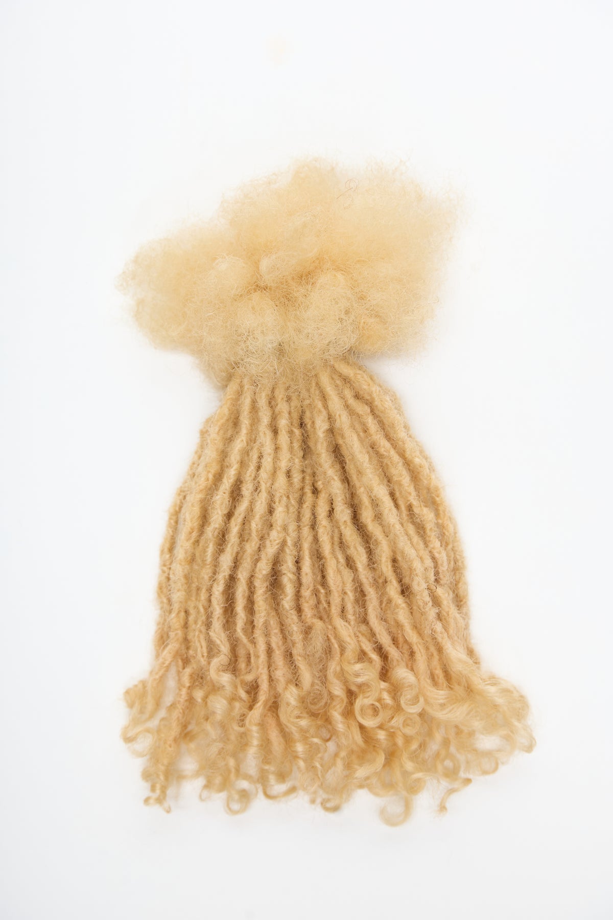 100 Anwi Curly Locs – #613 Color, 100% Human Hair