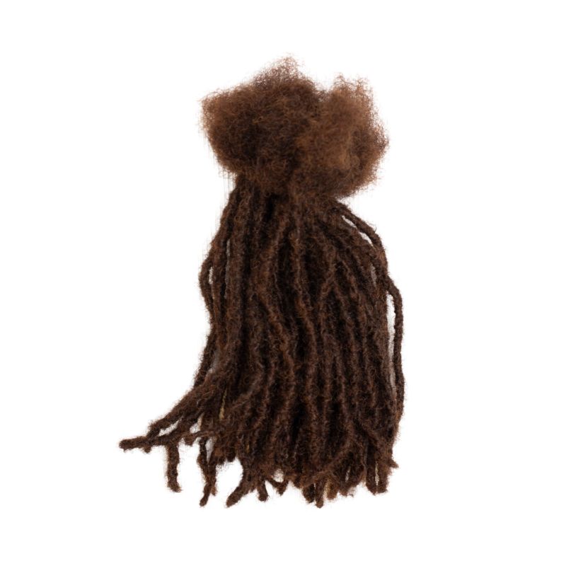 100 Anwi Textured Locs - Closed #4 Color, 100% Human Hair