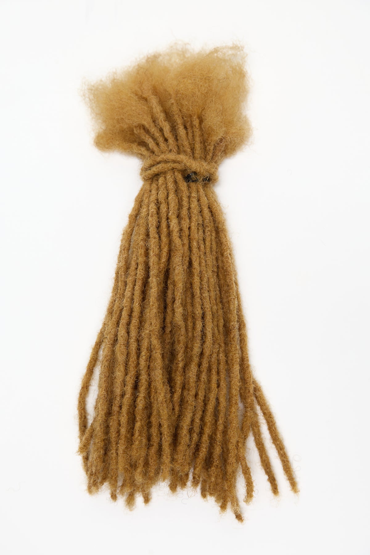 100 Regular Locs In Color #27 - Closed Tips, 100% Human Dreadlocks Hair Extensions