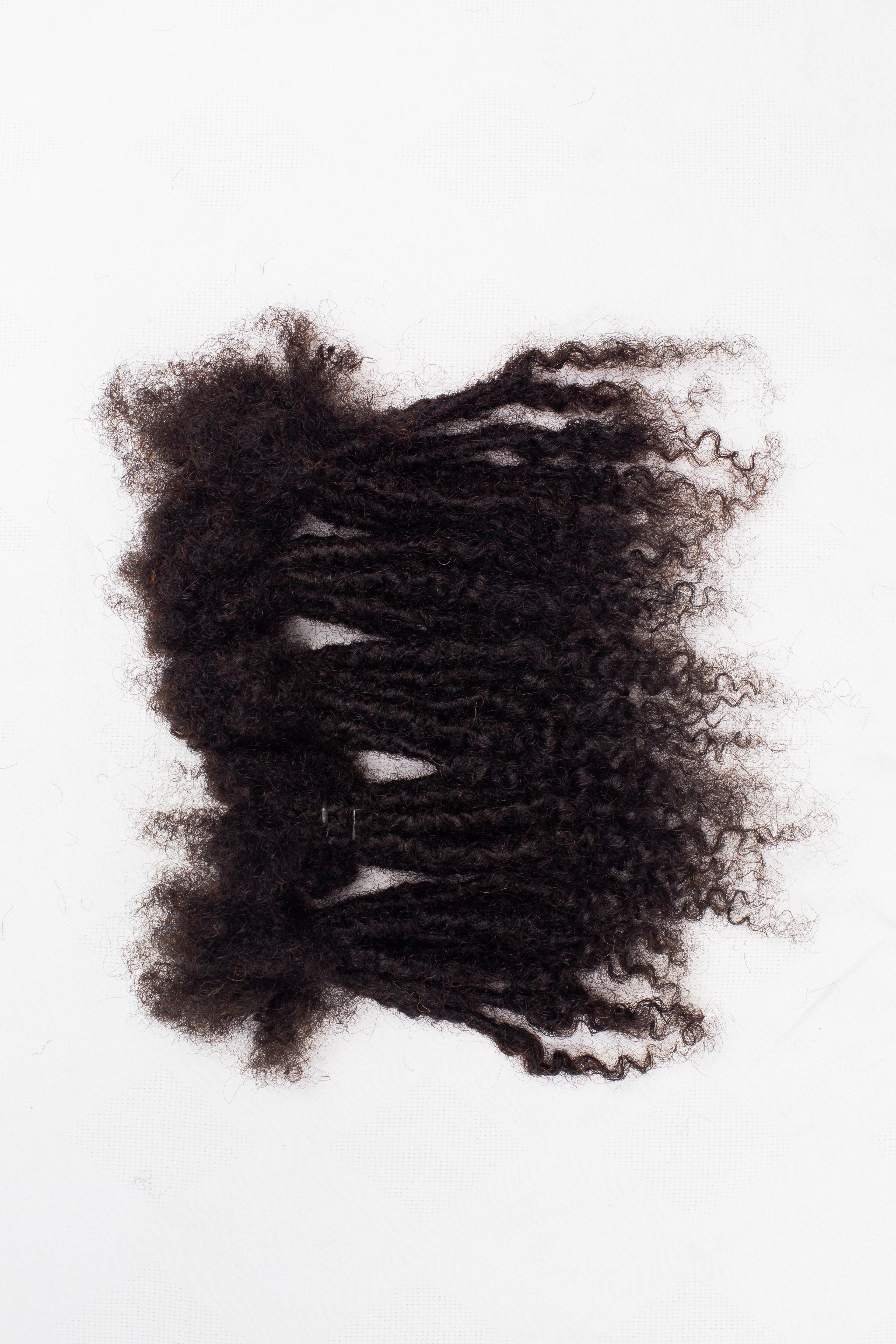 130 Anwi Curly Locs – 1B Color, 100% Human Hair